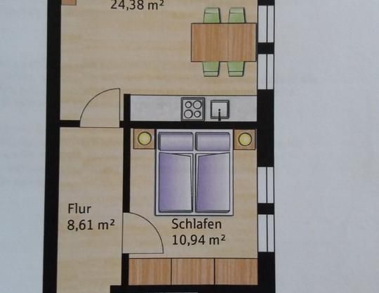 2 Zi-Whg. mit Garten in 82269 Geltendorf - Photo 1