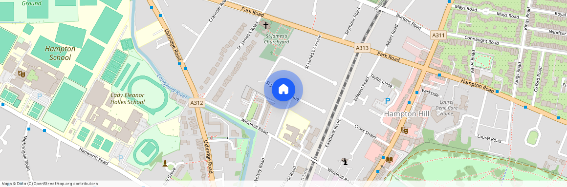 Hill, St. James's Avenue, TW12 1HN, Hampton