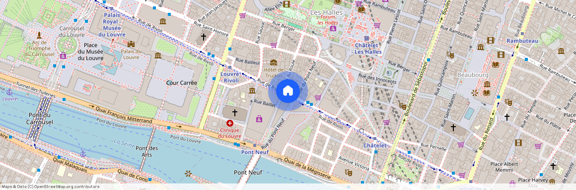 Rue de Rivoli, Francja, Paris