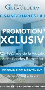 Le Saint-Charles I & II | 3-4 1/2 neufs à louer, SCB - Photo 4