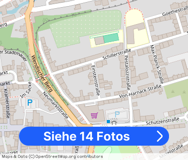 4-Raum-DG-Wohnung mit Einbauküche und 2 Balkonen zu vermieten - Alt... - Foto 1