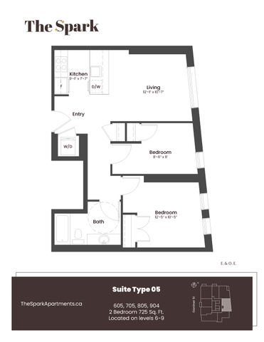 For Lease - 353 Gardner Street Unit# 705, Vanier and Kingsview Park, Ontario - Photo 2