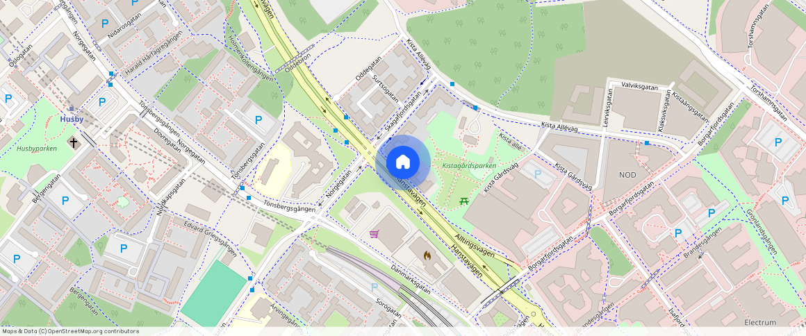 Hanstavägen **, Kista