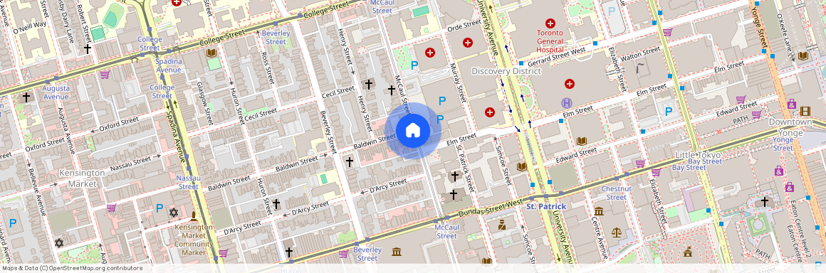 1 Baldwin Street Unit# S1-2F, Toronto