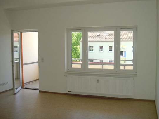 Barrierefreie 2-Raum-Wohnung im Stadtzentrum Geras mit Dusche u. Balkon - Photo 1