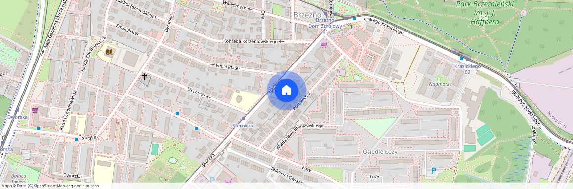 ul. Gdańska, Brzeźno, Gdańsk, pomorskie