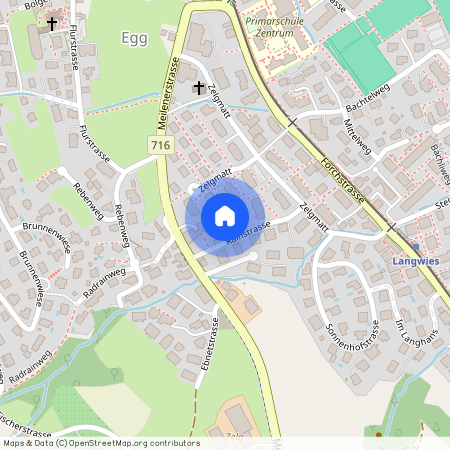 Rainstrasse 8, 8132 Egg b. Zürich