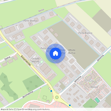 ul. Jeziorna, Rumia, wejherowski, pomorskie