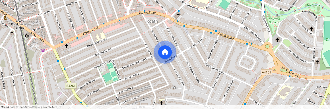 Claude Road, Roath, Cardiff, CF24