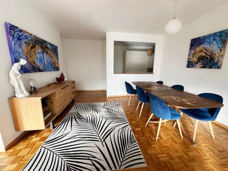SUBLET – Beautiful furnished apartment of 7.5p / 4 CHB / Balcony - Photo 5