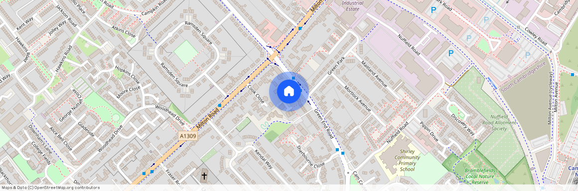 Scarsdale Close, Chesterton