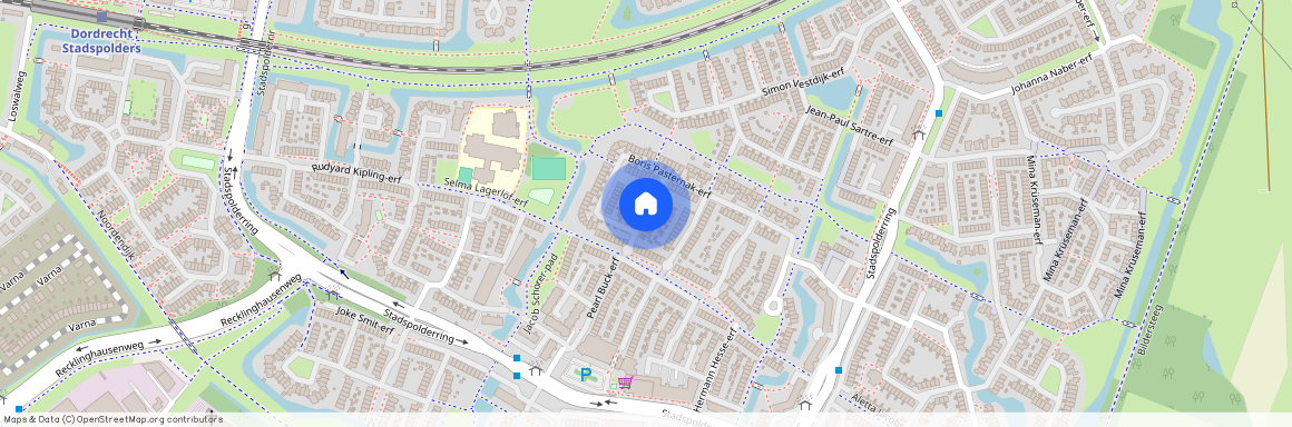 Pearl Buck-erf en omgeving, 3315 BR, Boris Pasternak-erf, Dordrecht