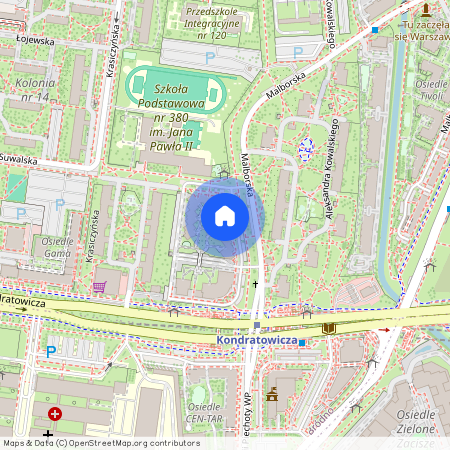 ul. Malborska, Bródno-Podgrodzie, Targówek, Warszawa, mazowieckie