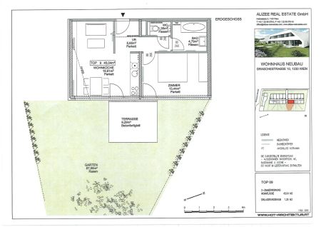 Ruhig gelegene 2-Zimmer Garten-Wohnung mit großem Garten und Küche inkl. - Photo 5