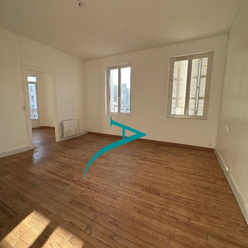 Location appartement 3 pièces, 70.00m², Le Havre - Photo 1