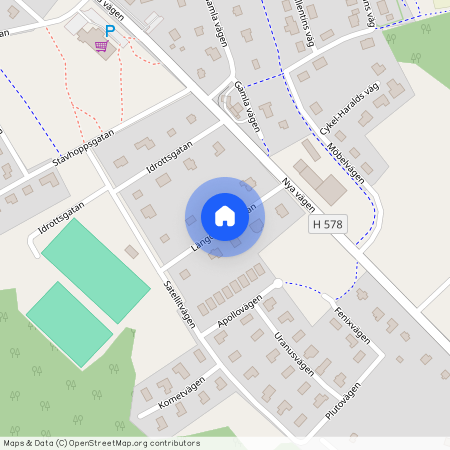 Längdhoppsgatan, Trekanten