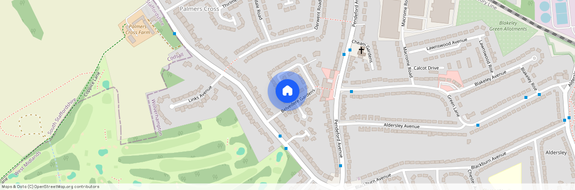 Belvedere Gardens, Tettenhall