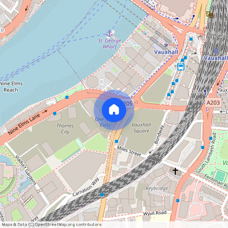 River Park Tower, 1 Nine Elms Lane, London