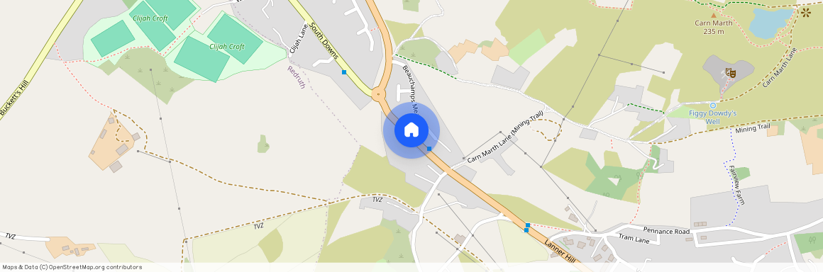 Lanner Hill, redruth, TR15