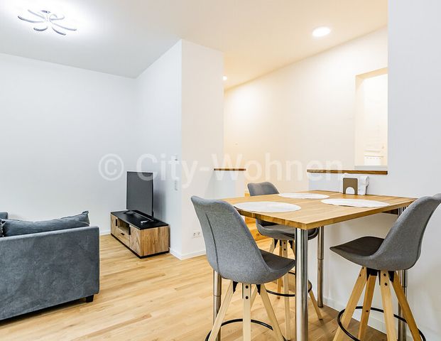 Helle, möblierte 2-Zimmer Neubau-Wohnung mit Terrasse in Hamburg-Horn - Photo 1