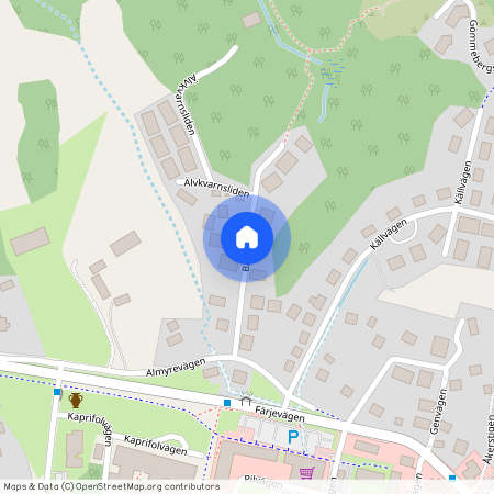 Bäckvägen, Svanesund