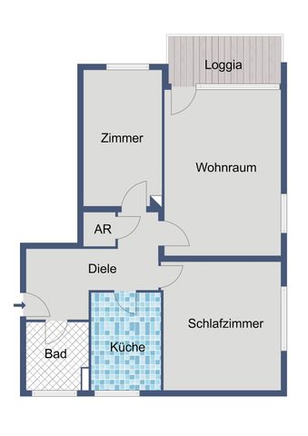 *WBS erforderlich* - Balkonwohnung zum Wohlfühlen! - Foto 3