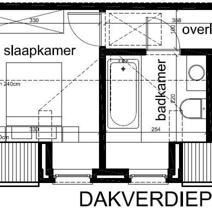 Gezellig ingericht duplex-app met 1 grote slaapkamer. Rustige ligging. Carport als parkeerplaats. - Foto 1