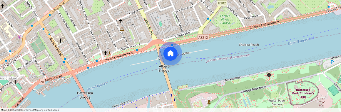 Cadogan Pier, Cheyne Walk, London