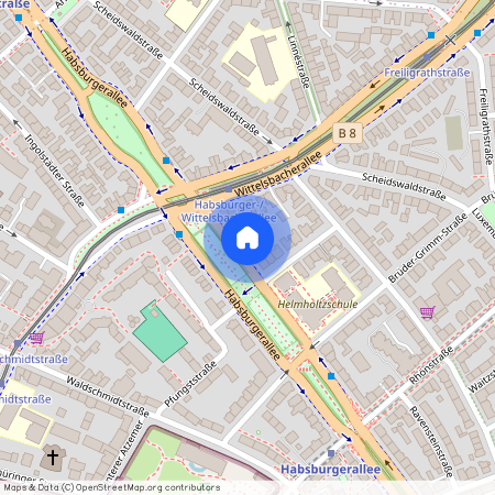 Habsburger Allee 51, Frankfurt. Germany, Frankfurt Am Main