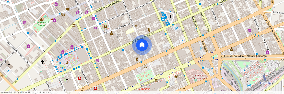 Rua Barao Do Rio Branco, 570, Curitiba, Curitiba - PR, 80010-180, Brazil