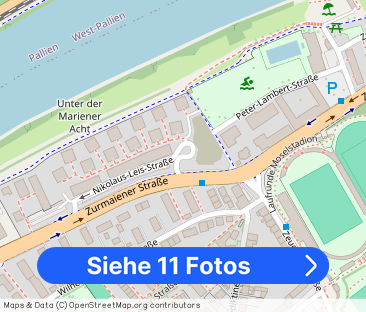 Moderne Erdgeschosswohnung mit Einbauküche und Terrasse! Mit direkt... - Foto 1