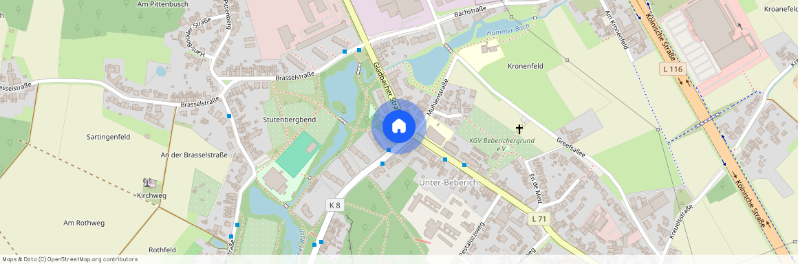 Gladbacher Straße 257, 41748 Viersen (Beberich), Nordrhein-Westfalen