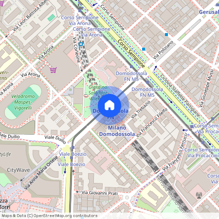 Via Domodossola, Milan, Lombardy 20145