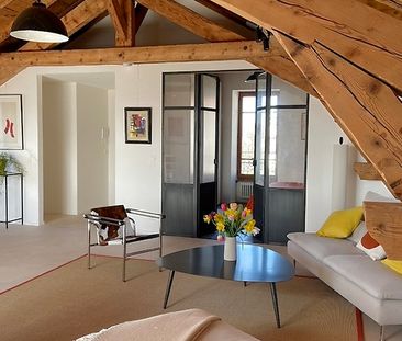 3 Zimmer-Loft in Vésenaz (GE), möbliert, auf Zeit - Photo 1