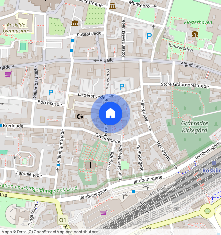 Grønnegade **, 1. tv., 4000 Roskilde