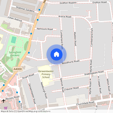 Cumberland Road, Poet's Corner, London, W3