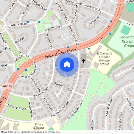 Prince's Gardens, Sheffield, S2