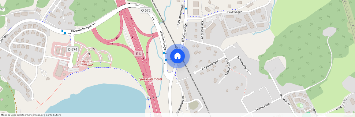 Vällebergsvägen, Ljungskile
