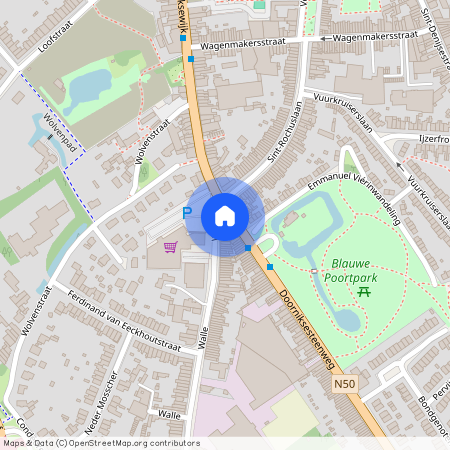 Doorniksesteenweg 5 Duplex, ALL IN, kan voor 2, kamer DUPLEXSTUDIO, eventueel voor 2, 8500, Kortrijk