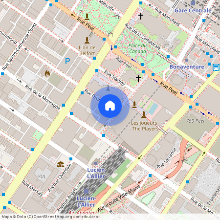 1050 Rue Drummond, app.1601, H3B 0G3, Montréal