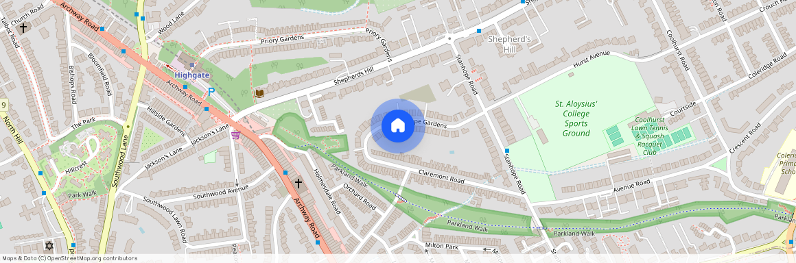 Stanhope Gardens, Highgate, London, N6