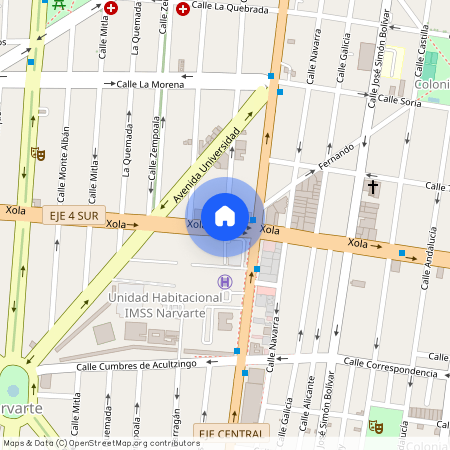 Casas grandes, Colonia Narvarte Oriente, C.P. 03023, Df / Cdmx