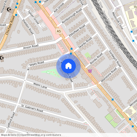 Hoveden Road, Mapesbury Estate, NW2