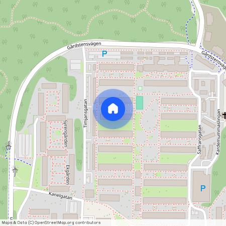 Gårdstensberget, Göteborg, Västra Götaland, Timjansgatan 23 .