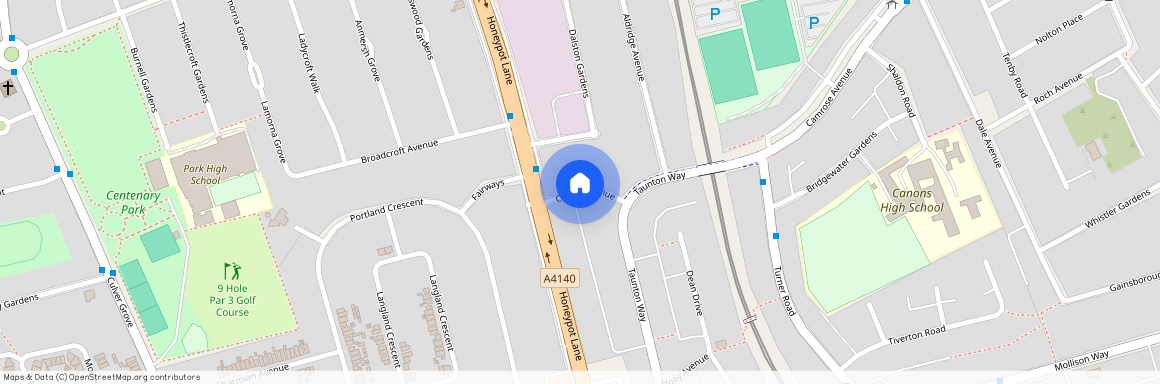 HA7 1DL, Stanmore