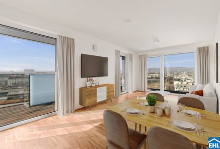 Wohnen mit Weitblick: Vollmöblierte Apartments an der Dresdner Straße 90 - Photo 4