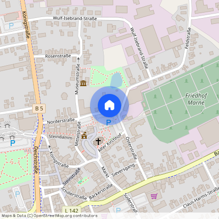 Norderstr. 21, 25709 Dithmarschen - Marne