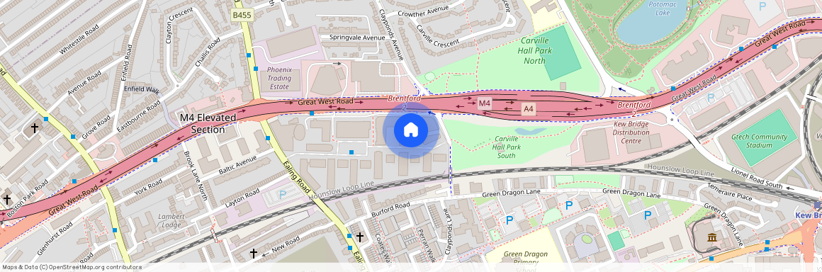 Great West Road, Brentford, TW8, London