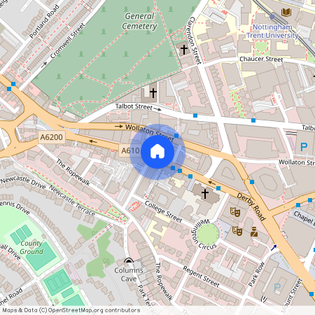 Derby Road, Nottingham, Nottinghamshire, NG1