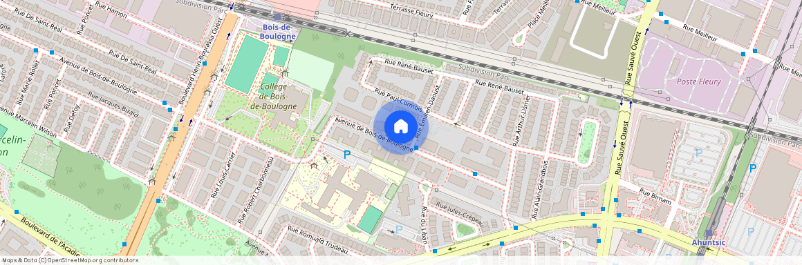 10259 Av. du Bois-de-Boulogne, app.205, H4N 3A3, H4N 3A3, Montréal (Ahuntsic-Cartierville) (Nouveau Bordeaux)